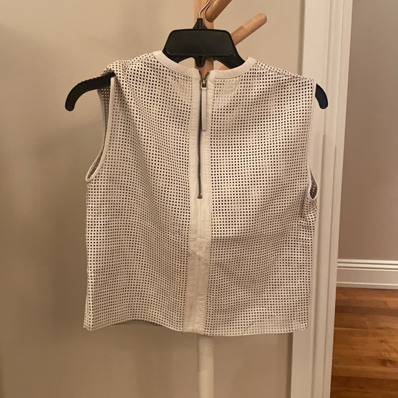 Helmet Lang leather top - Picture 2 of 7